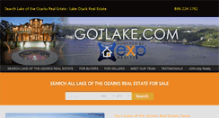 Desktop Screenshot of gotlakerealestate.com