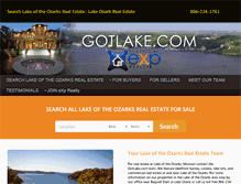 Tablet Screenshot of gotlakerealestate.com